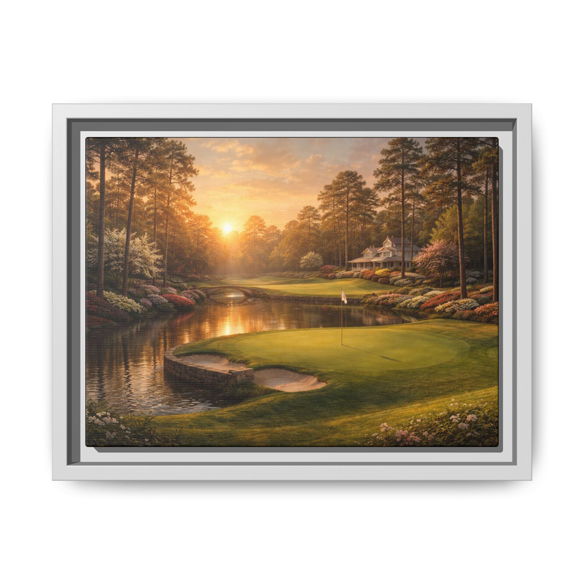 Golden Hour at the 18th